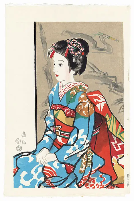 Antique Japanese ukiyo-e woodblock print from Edo & Meiji Japan — Tokyo Harry